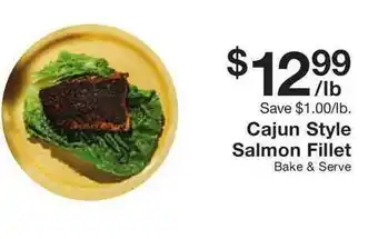 Fairway Store Market Cajun Style Salmon Fillet offer
