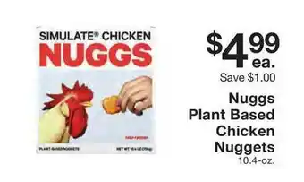Fairway Store Market Nuggs Plant Based Chicken Nuggets offer
