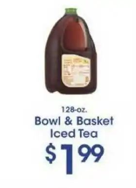 Price Rite Bowl & Basket Iced Tea offer
