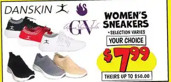 Ollie's DANSKIN WOMEN'S SNEAKERS offer