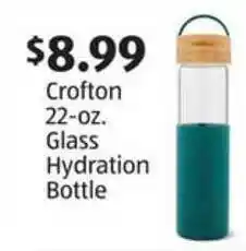 Aldi Crofton 22-oz. Glass Hydration Bottle offer