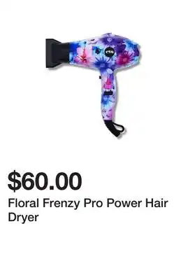 Belk Floral Frenzy Pro Power Hair Dryer offer