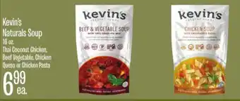 Jewel-Osco Kevin's Naturals Soup offer