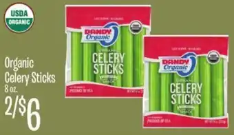 Jewel-Osco Organic Celery Sticks offer