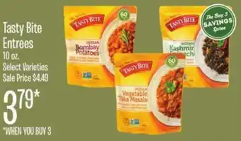Jewel-Osco Tasty Bite Entrees 10 oz. offer