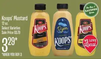Jewel-Osco Koops' Mustard 12 oz. offer