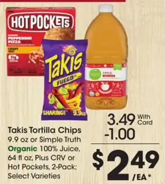 Ralphs Takis Tortilla Chips offer