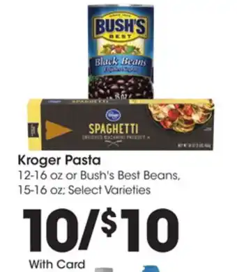 Ralphs Kroger Pasta offer