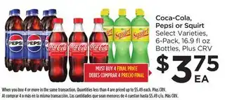 Food 4 Less Coca-Cola, Pepsi or Squirt offer