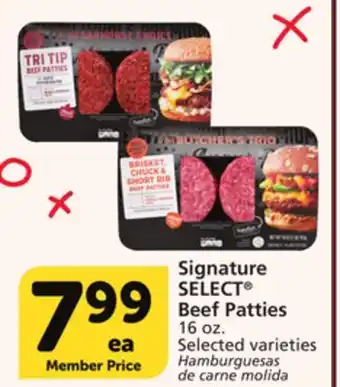 Albertsons Signature SELECT Beef Patties offer