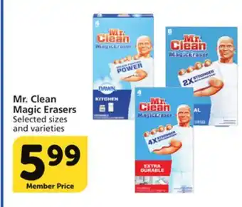 Albertsons Mr. Clean Magic Erasers offer