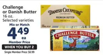 Albertsons Challenge or Danish Butter offer