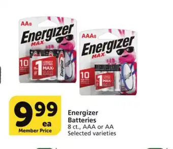 Albertsons Energizer Batteries offer