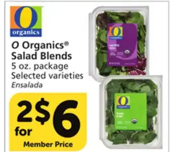 Albertsons O Organics Salad Blends offer