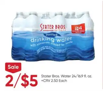 Stater Bros Stater Bros. Water offer