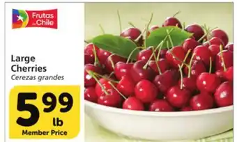 Vons Large Cherries offer