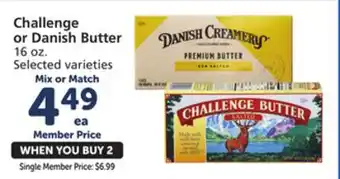 Vons Challenge or Danish Butter offer