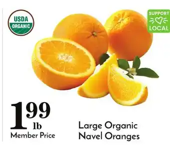 Pavilions Large Organic Navel Oranges offer