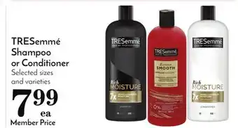 Pavilions TRESemmé Shampoo or Conditioner offer