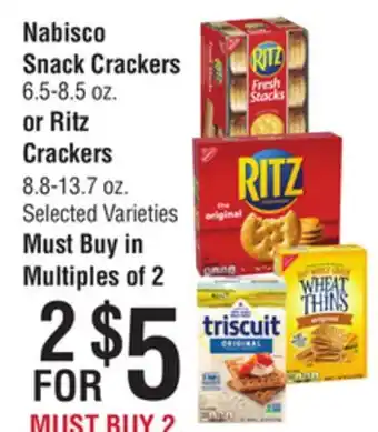 Smart & Final Nabisco Snack Crackers or Ritz Crackers offer