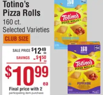 Smart & Final Totino's Pizza Rolls offer