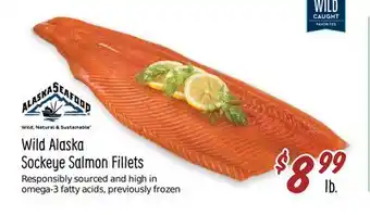 Sprouts Farmers Market Wild Alaska Sockeye Salmon Fillets offer