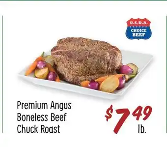 Sprouts Farmers Market Premium Angus Boneless Beef Chuck Roast offer