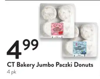 Fresh Thyme CT Bakery Jumbo Paczki Donuts offer