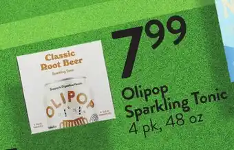 Fresh Thyme Olipop Sparkling Tonic offer