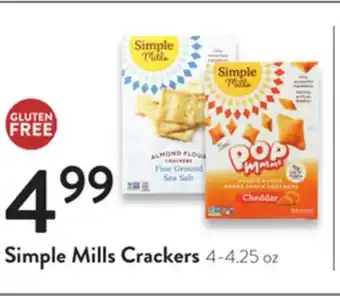 Fresh Thyme Simple Mills Crackers offer