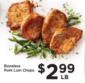 Food 4 Less Boneless Pork Loin Chops offer