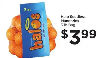 Food 4 Less Halo Seedless Mandarins offer