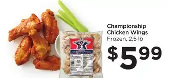 Food 4 Less Championship Chicken Wings offer