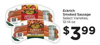 Food 4 Less Eckrich Smoked Sausage offer