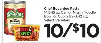 Food 4 Less Chef Boyardee Pasta offer