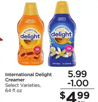Food 4 Less International Delight Creamer offer