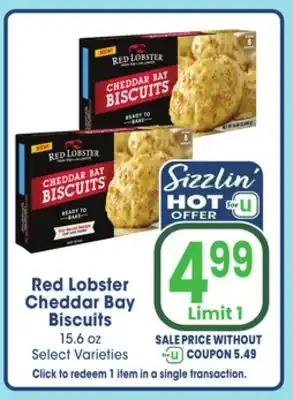 Jewel-Osco Red Lobster Cheddar Bay Biscuits offer