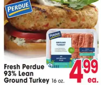 Jewel-Osco Fresh Perdue 93% Lean Ground Turkey offer