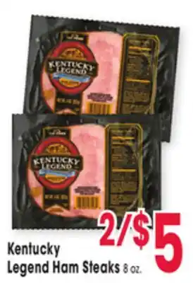 Jewel-Osco Kentucky Legend Ham Steaks offer