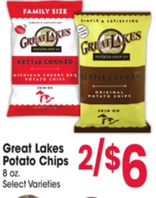 Jewel-Osco Great Lakes Potato Chips offer