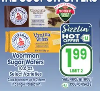 Jewel-Osco Voortman Sugar Wafers offer