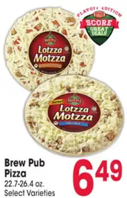 Jewel-Osco Brew Pub Pizza offer