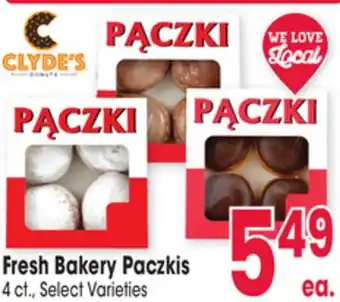 Jewel-Osco Fresh Bakery Paczkis offer