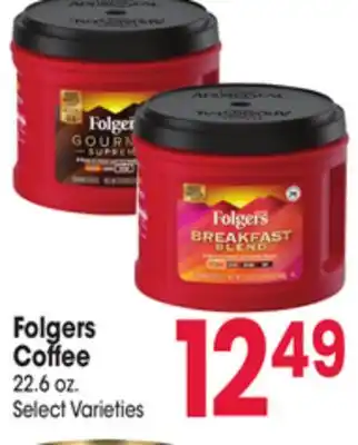 Jewel-Osco Folgers Coffee offer