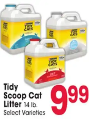 Jewel-Osco Tidy Scoop Cat Litter offer