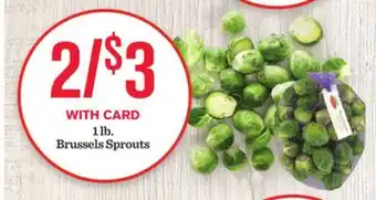Mariano's 1 lb. Brussels Sprouts offer