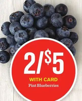 Mariano's Pint Blueberries offer