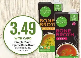Mariano's Simple Truth Organic Bone Broth offer