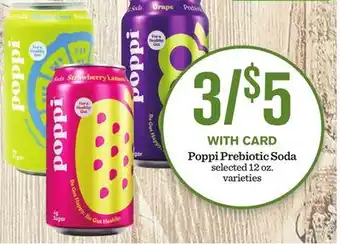 Mariano's Poppi Prebiotic Soda offer