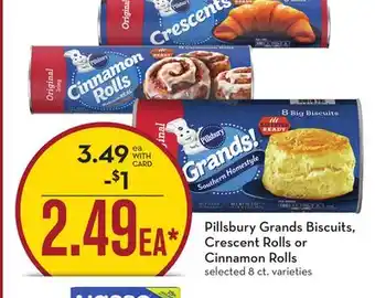 Mariano's Pillsbury Grands Biscuits, Crescent Rolls or Cinnamon Rolls offer